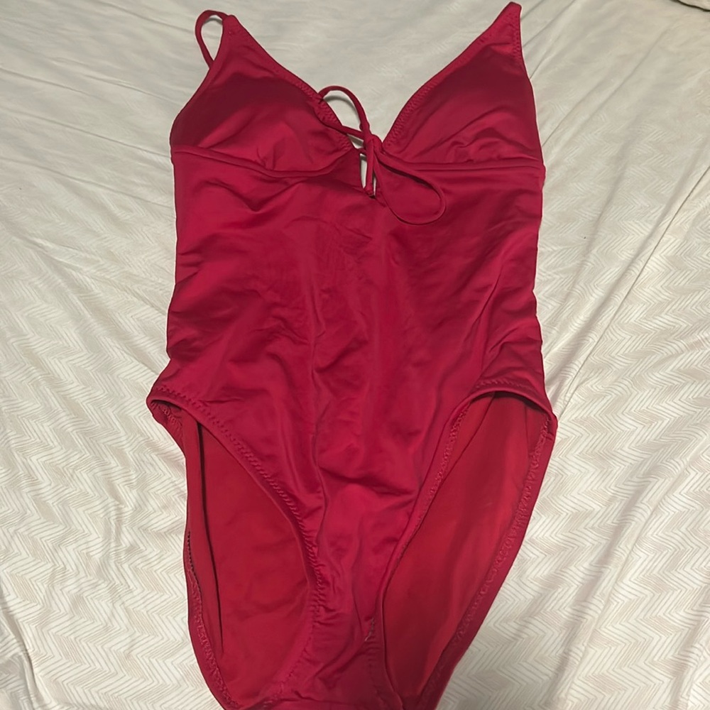 Berry Pink Mossimo Swimsuit - Small